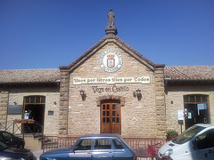 Olite (Navarra): Bodega Cooperativa.