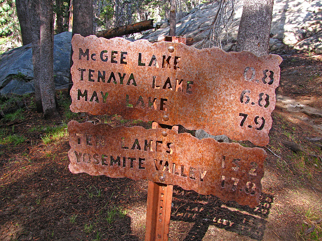 On The Trail to May Lake (0736)