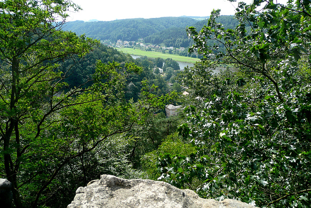 Panoramaweg - Bad Schandau - Lichtenhainer Wasserfall