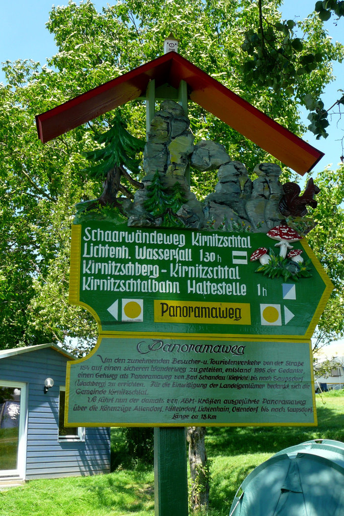 Panoramaweg - Bad Schandau - Lichtenhainer Wasserfall