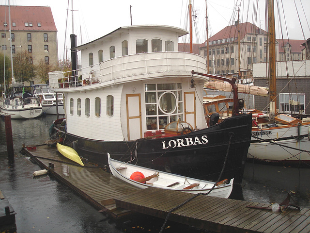 Le Lorbas /   Lorbas boat.  Copenhagen. 26-10-2008