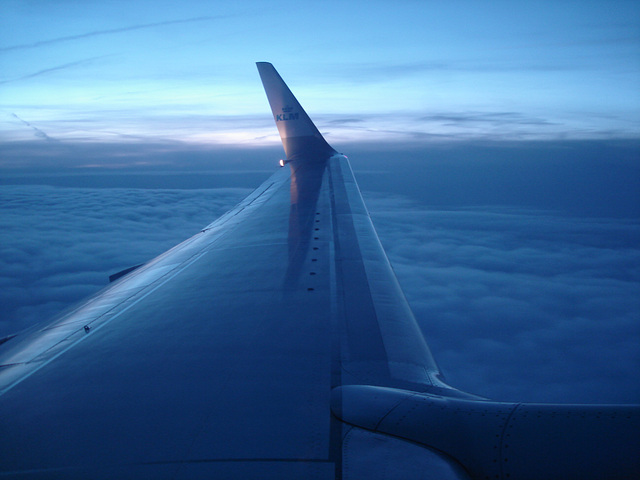 KLM  /   Vol Amsterdam-Copenhague- 19 octobre 2008.