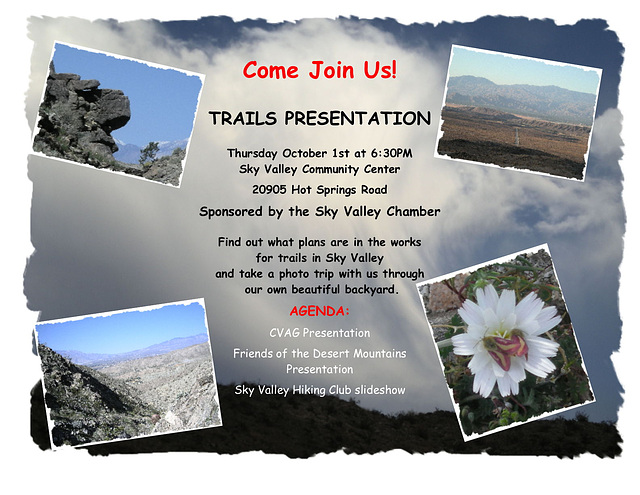Sky Valley Trails Meeting