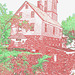 Le moulin Chittenden / Chittenden mills -  Jericho. Vermont . USA.  23-05-2009  -  Contours de couleur