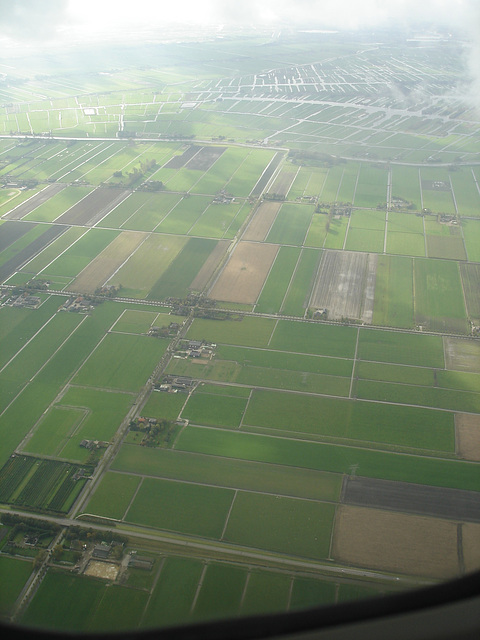 Vol / flight - Bruxelles / Brussels  - Amsterdam.  19 juillet 2008