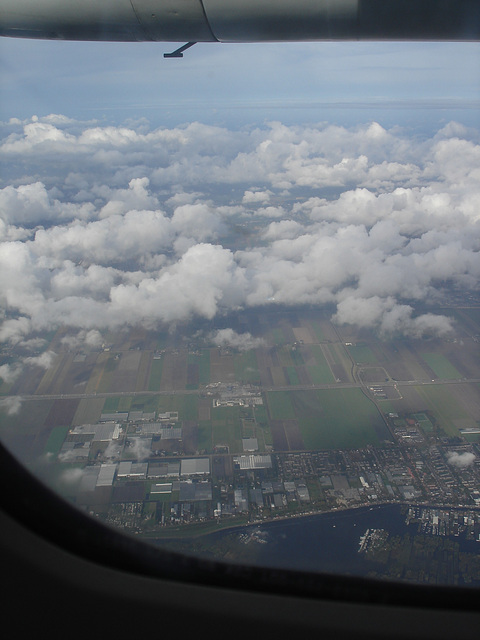 Vol / flight - Bruxelles / Brussels  - Amsterdam.  19 juillet 2008