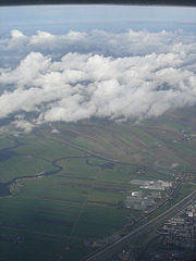 Vol / flight - Bruxelles / Brussels  - Amsterdam.  19 juillet 2008