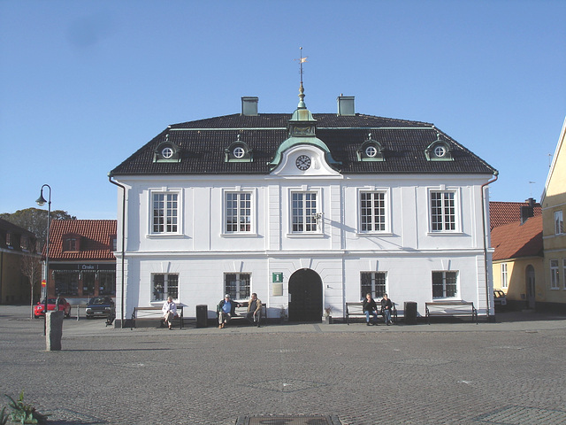 Tourist information building  /   Bureau d'information touristique .   Laholm  / Suède - Sweden.  25 octobre 2008