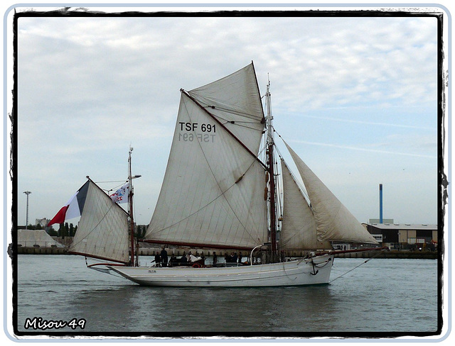 L'ARMADA de ROUEN . le départ