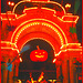 La citrouille d'Halloween Tivoli / Tivoli park pumpkin.  Copenhague.  19 octobre 2008.