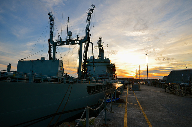 RFA GOLD ROVER sunset