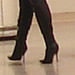 Quatuor sexy en bottes à talons aiguilles  /   Aéroport de Montréal -  15 novembre 2008  - Séduction et talons aiguilles