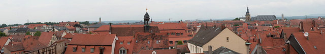 Blick vom Rosengarten