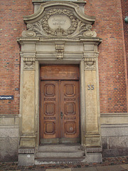 La porte  Indleveting af Brevpost door  /  Copenhague .  26-10-2008
