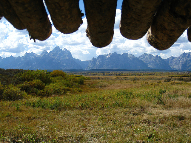 Cunningham Cabin View Of The Tetons (3719)