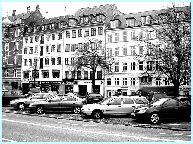 Bang & Olufs....en noir et blanc - In B & W / Copenhague.  20 octobre 2008