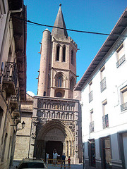 Sangüesa (Navarra): iglesia Sta. María la Real.