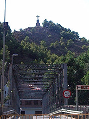 Sangüesa (Navarra): puente sobre el río Aragón.