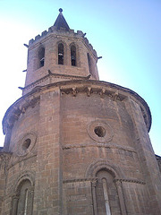 Sangüesa (Navarra): campanario.