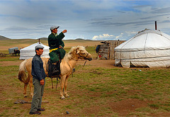 Mongolian nomads