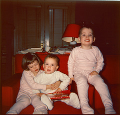 Mary, Lisa and John, about 1951, Grand Rapids
