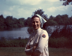 Betty at the Rod and Gun Club, Greenville, Illinois, 1967