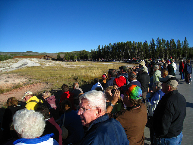 Crowd For Old Faithful (3999)