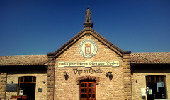 Olite (Navarra): Bodega Cooperativa.