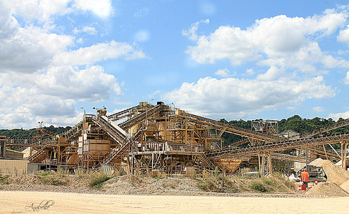 carrière d'exploitation