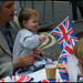 waving the union jack