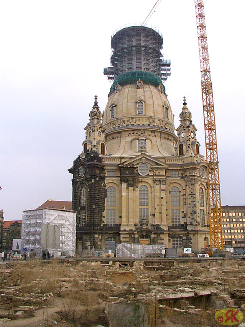 2004-04-03 .15 Frauenkirche, Dresdeno