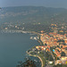 Lake Garda and Garda seen from Rocca Vecchia