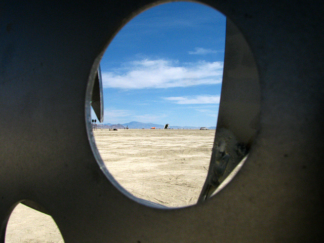 Art Piece - View Of The Slide (0965)