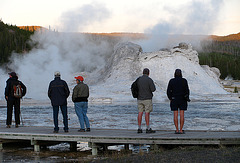 Waiting For Castle Geyser (1638)