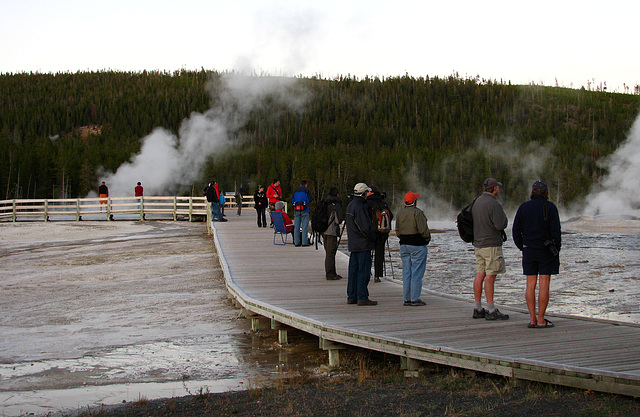 Waiting For Castle Geyser (1639)