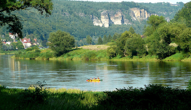 Blick auf die Bastei -