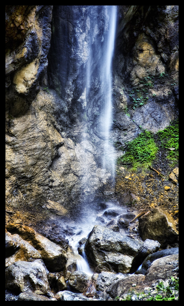 the little waterfall