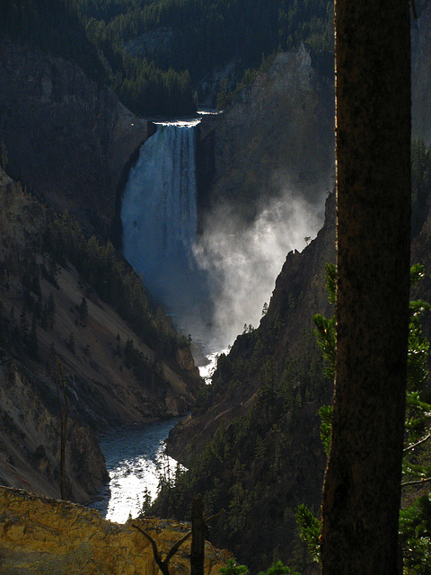 Lower Falls On The Yellowstone River (1672)