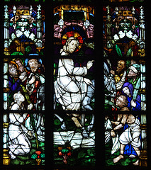 Christus Window in the Cathedral St. Niclas Stendal