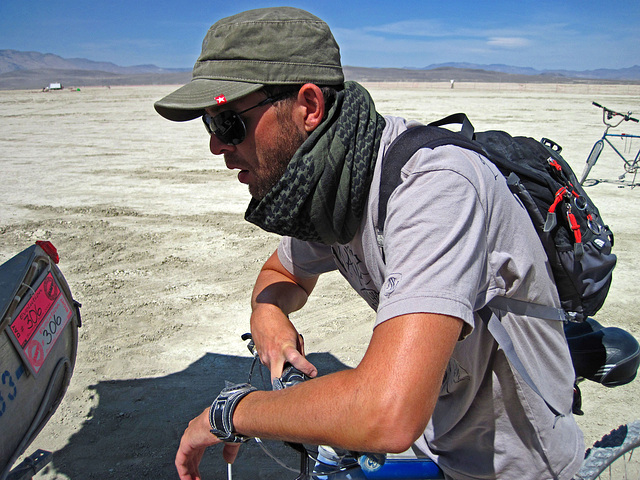 Man On The Playa (0407)