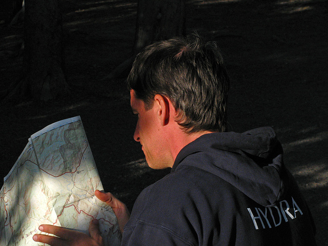 Visitor to Upper Falls On The Yellowstone River (1692)