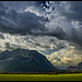 clouds over Grimming mountain