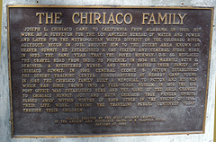 Chiriaco Plaque (4391)