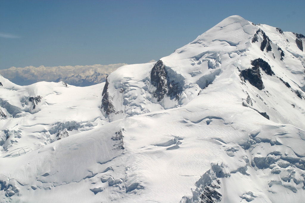 Mont Blanc vu d'avion