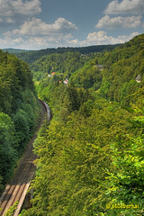 Railway line Nuremberg - Bayreuth