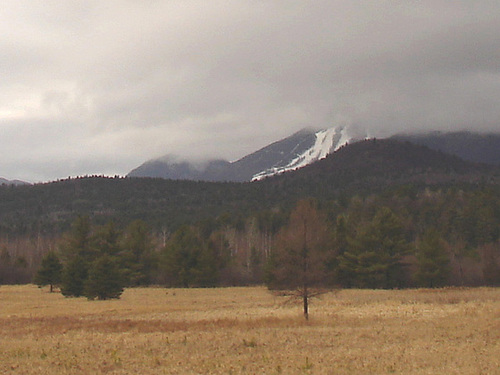 Région de Whiteface Mountain /  Whiteface mountain area . NY - USA  - March 29th 2009