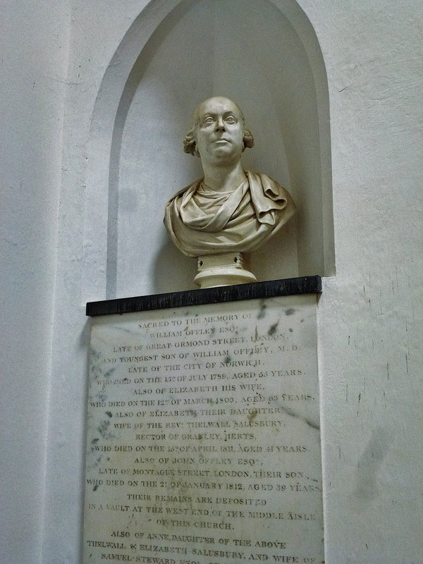 great offley church, herts.