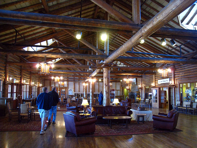 Yellowstone Lake Lodge Lobby (4101)