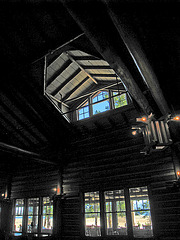 Yellowstone Lake Lodge Lobby (4113)