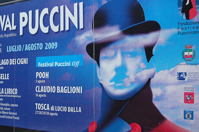 afiŝo kun Puccini